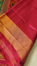 Buttonful Handwoven Patola Silk Saree