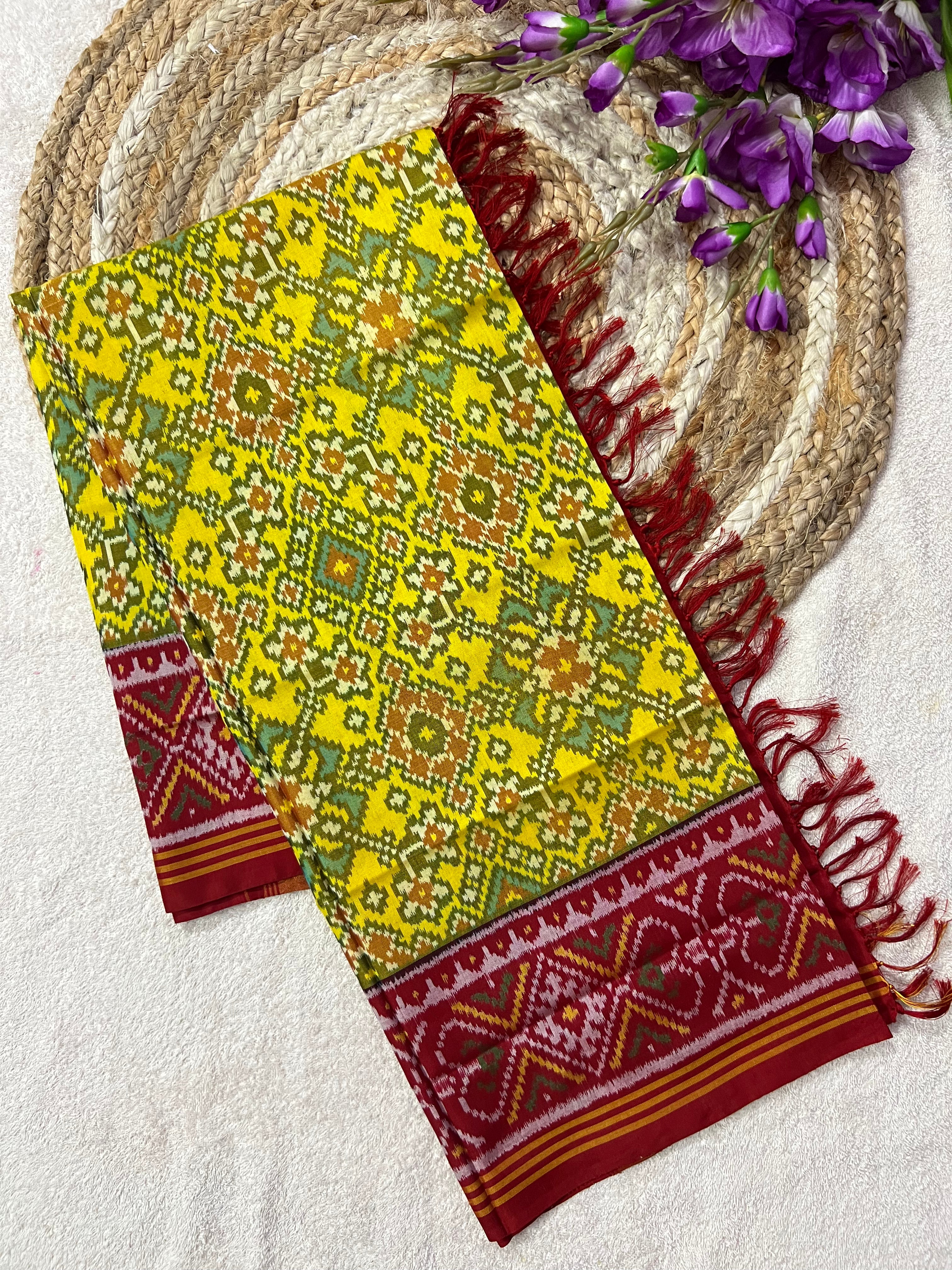 Handwoven Patola Dupatta Main image
